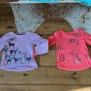 Carhartt 4T long sleeve shirt bundle NWOT